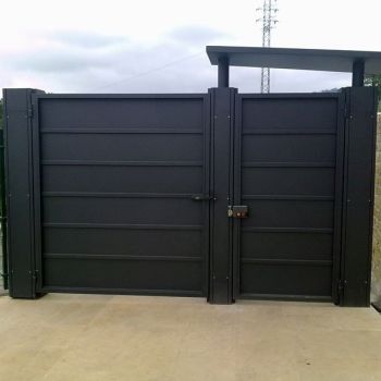 Carpintería metálica en Gijón. Imágenes de portones4